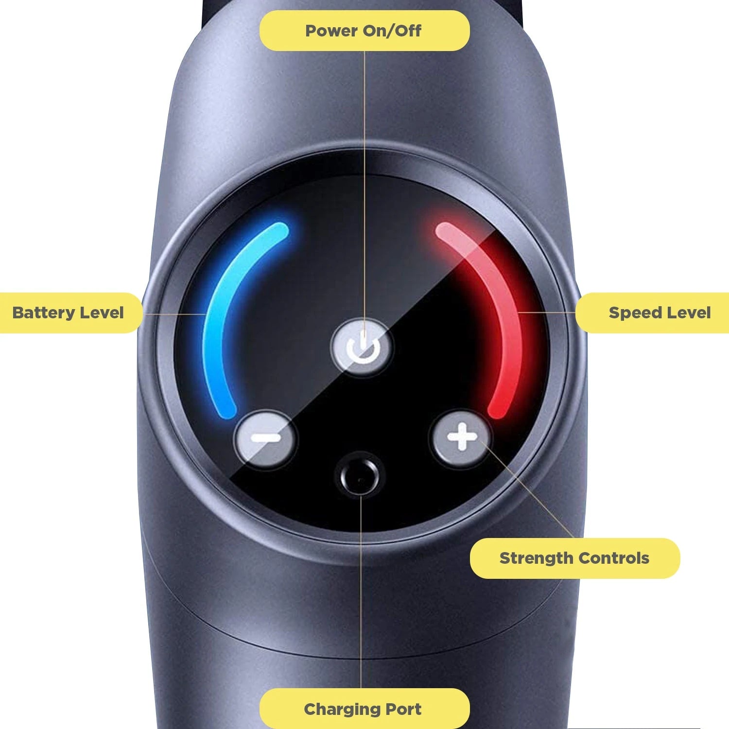 Ekko One Pro Edition [2022] Athlete Tested Percussive Therapy Smart Sports Massager with Accessories and Carrying Case - Free Shipping